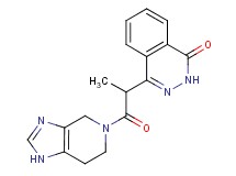4-[1-methyl-2-oxo-2-(1,4,6,7-tetrahydro-5H-imidazo[4,5-c]pyridin-5-yl)ethyl]phthalazin-1(2H)-one