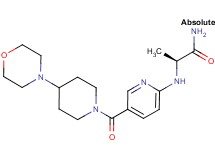 N~2~-{5-[(4-morpholin-4-ylpiperidin-1-yl)carbonyl]pyridin-2-yl}-L-alaninamide