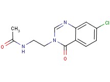 N-[2-(7-chloro-4-oxoquinazolin-3(4H)-yl)ethyl]acetamide