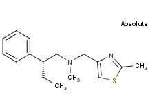 (2R)-N-methyl-N-[(2-methyl-1,3-thiazol-4-yl)methyl]-2-phenyl-1-butanamine trifluoroacetate
