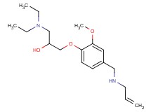 1-{4-[(allylamino)methyl]-2-methoxyphenoxy}-3-(diethylamino)-2-propanol