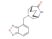 (1S*,5R*)-3-(2,1,3-benzoxadiazol-4-ylmethyl)-3,9-diazabicyclo[3.3.2]decan-10-one