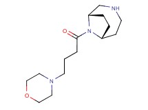 (1S*,6R*)-9-(4-morpholin-4-ylbutanoyl)-3,9-diazabicyclo[4.2.1]nonane