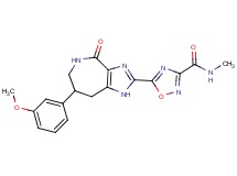 5-[7-(3-methoxyphenyl)-4-oxo-1,4,5,6,7,8-hexahydroimidazo[4,5-c]azepin-2-yl]-N-methyl-1,2,4-oxadiazole-3-carboxamide