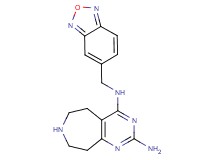 N~4~-(2,1,3-benzoxadiazol-5-ylmethyl)-6,7,8,9-tetrahydro-5H-pyrimido[4,5-d]azepine-2,4-diamine