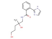 N-(2,5-dihydroxy-2-methylpentyl)-2-(1H-imidazol-2-yl)benzamide
