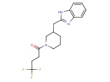 2-{[1-(4,4,4-trifluorobutanoyl)-3-piperidinyl]methyl}-1H-benzimidazole