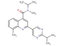 N-isopropyl-2-(2-isopropylpyrimidin-5-yl)-N,8-dimethylquinoline-4-carboxamide