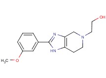2-[2-(3-methoxyphenyl)-1,4,6,7-tetrahydro-5H-imidazo[4,5-c]pyridin-5-yl]ethanol