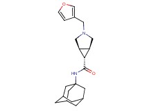 (1R*,5S*,6r)-N-1-adamantyl-3-(3-furylmethyl)-3-azabicyclo[3.1.0]hexane-6-carboxamide