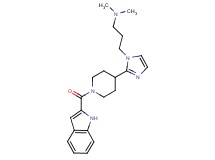(3-{2-[1-(1H-indol-2-ylcarbonyl)piperidin-4-yl]-1H-imidazol-1-yl}propyl)dimethylamine