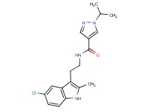 N-[2-(5-chloro-2-methyl-1H-indol-3-yl)ethyl]-1-isopropyl-1H-pyrazole-4-carboxamide
