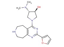 (3S*,4S*)-4-(dimethylamino)-1-[2-(2-furyl)-6,7,8,9-tetrahydro-5H-pyrimido[4,5-d]azepin-4-yl]pyrrolidin-3-ol