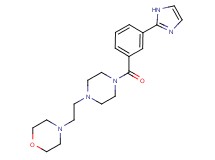 4-(2-{4-[3-(1H-imidazol-2-yl)benzoyl]piperazin-1-yl}ethyl)morpholine