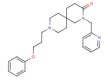 9-(3-phenoxypropyl)-2-(pyridin-2-ylmethyl)-2,9-diazaspiro[5.5]undecan-3-one