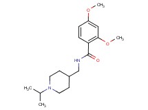 N-[(1-isopropylpiperidin-4-yl)methyl]-2,4-dimethoxybenzamide