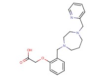 (2-{[4-(pyridin-2-ylmethyl)-1,4-diazepan-1-yl]methyl}phenoxy)acetic acid