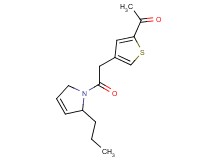 1-{4-[2-oxo-2-(2-propyl-2,5-dihydro-1H-pyrrol-1-yl)ethyl]-2-thienyl}ethanone