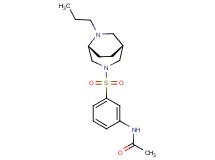 N-(3-{[(1R*,5R*)-6-propyl-3,6-diazabicyclo[3.2.2]non-3-yl]sulfonyl}phenyl)acetamide