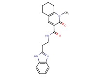 N-[2-(1H-benzimidazol-2-yl)ethyl]-1-methyl-2-oxo-1,2,5,6,7,8-hexahydroquinoline-3-carboxamide