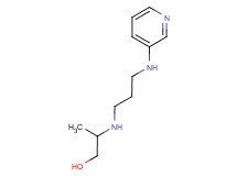 2-{[3-(pyridin-3-ylamino)propyl]amino}propan-1-ol