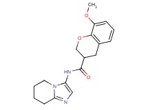 8-methoxy-N-(5,6,7,8-tetrahydroimidazo[1,2-a]pyridin-3-yl)chromane-3-carboxamide