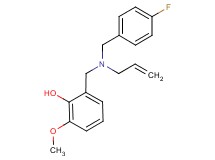 2-{[allyl(4-fluorobenzyl)amino]methyl}-6-methoxyphenol