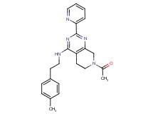 7-acetyl-N-[2-(4-methylphenyl)ethyl]-2-(2-pyridinyl)-5,6,7,8-tetrahydropyrido[3,4-d]pyrimidin-4-amine