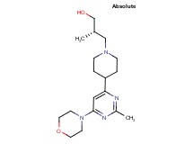 (2S)-2-methyl-3-{4-[2-methyl-6-(4-morpholinyl)-4-pyrimidinyl]-1-piperidinyl}-1-propanol