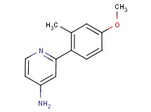2-(4-methoxy-2-methylphenyl)pyridin-4-amine