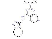 N~2~,N~2~-dimethyl-N~4~-(6,7,8,9-tetrahydro-5H-[1,2,4]triazolo[4,3-a]azepin-3-ylmethyl)-5,6,7,8-tetrahydropyrido[3,4-d]pyrimidine-2,4-diamine
