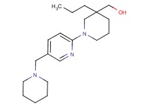 {1-[5-(piperidin-1-ylmethyl)pyridin-2-yl]-3-propylpiperidin-3-yl}methanol