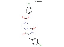 4-chlorophenyl (7S,9aR)-7-(4-chlorobenzyl)-6,9-dioxooctahydro-2H-pyrazino[1,2-a]pyrazine-2-carboxylate