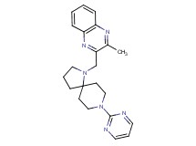 2-methyl-3-{[8-(2-pyrimidinyl)-1,8-diazaspiro[4.5]dec-1-yl]methyl}quinoxaline