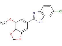 6-chloro-2-(7-methoxy-1,3-benzodioxol-5-yl)-1H-benzimidazole