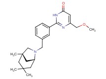 6-(methoxymethyl)-2-(3-{[(1S*,5R*)-1,3,3-trimethyl-6-azabicyclo[3.2.1]oct-6-yl]methyl}phenyl)-4(3H)-pyrimidinone