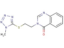 3-{2-[(1-methyl-1H-tetrazol-5-yl)thio]ethyl}quinazolin-4(3H)-one