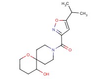 9-[(5-isopropylisoxazol-3-yl)carbonyl]-1-oxa-9-azaspiro[5.5]undecan-5-ol