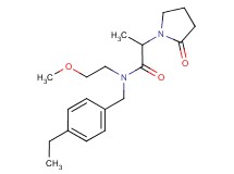 N-(4-ethylbenzyl)-N-(2-methoxyethyl)-2-(2-oxopyrrolidin-1-yl)propanamide