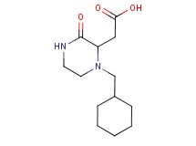 [1-(cyclohexylmethyl)-3-oxo-2-piperazinyl]acetic acid