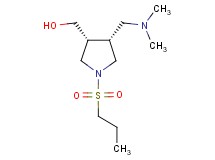 [(3R*,4R*)-4-[(dimethylamino)methyl]-1-(propylsulfonyl)-3-pyrrolidinyl]methanol