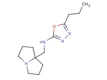 5-propyl-N-(tetrahydro-1H-pyrrolo[1,2-a]pyrrol-7a(5H)-ylmethyl)-1,3,4-oxadiazol-2-amine