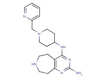 N~4~-[1-(2-pyridinylmethyl)-4-piperidinyl]-6,7,8,9-tetrahydro-5H-pyrimido[4,5-d]azepine-2,4-diamine dihydrochloride