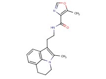 5-methyl-N-[2-(2-methyl-5,6-dihydro-4H-pyrrolo[3,2,1-ij]quinolin-1-yl)ethyl]-1,3-oxazole-4-carboxamide