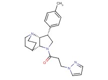 (3R*,3aR*,7aR*)-3-(4-methylphenyl)-1-[3-(1H-pyrazol-1-yl)propanoyl]octahydro-4,7-ethanopyrrolo[3,2-b]pyridine