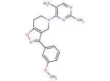 5-(2,5-dimethylpyrimidin-4-yl)-3-(3-methoxyphenyl)-4,5,6,7-tetrahydroisoxazolo[4,5-c]pyridine