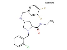 (4R)-1-(2-chlorobenzyl)-4-[(3,4-difluorobenzyl)amino]-N-ethyl-L-prolinamide