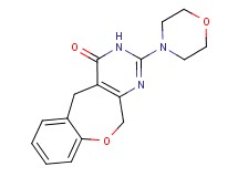 2-morpholin-4-yl-5,11-dihydro[1]benzoxepino[3,4-d]pyrimidin-4(3H)-one
