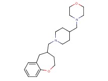 4-{[1-(2,3,4,5-tetrahydro-1-benzoxepin-4-ylmethyl)piperidin-4-yl]methyl}morpholine
