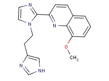 2-{1-[2-(1H-imidazol-4-yl)ethyl]-1H-imidazol-2-yl}-8-methoxyquinoline